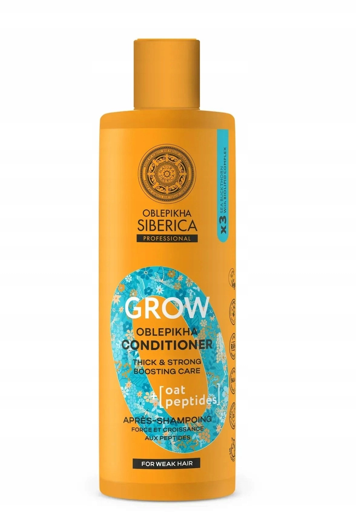 SIBERICA PROFESSIONAL_Oblepikha Grow Conditioner strengthening conditioner