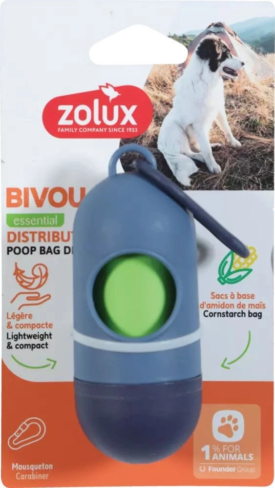 ZOLUX Dozownik worków na odchody BIVOUAK