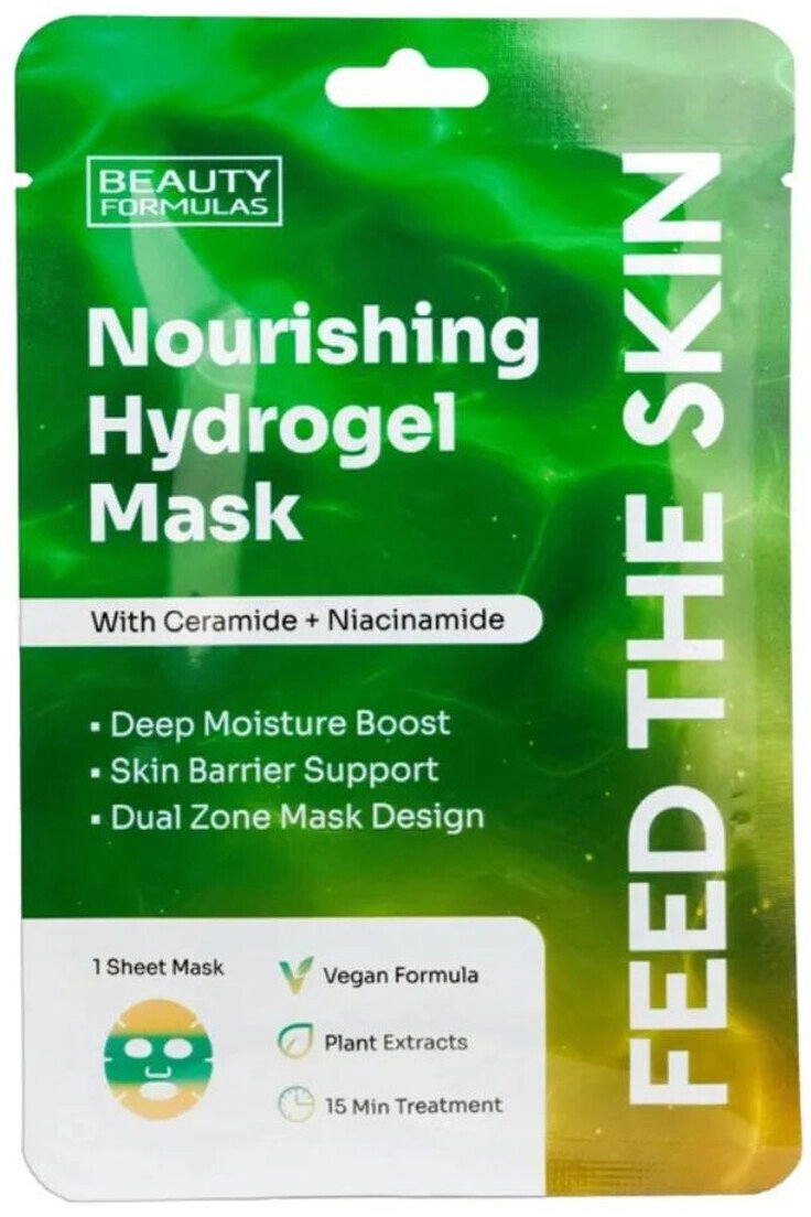 Hydrogel nourishing mask with ceramides and
