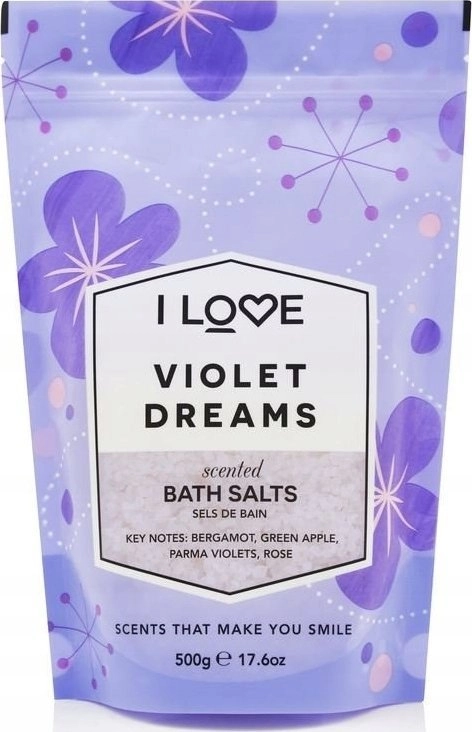 I LOVE_Scented Bath Salts kojąco-relaksująca sól