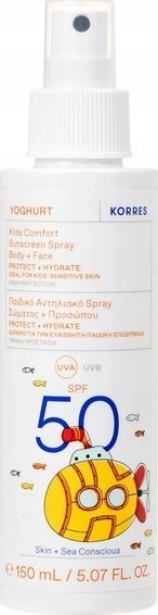 KORRES_Yoghurt Kids Comfort Sunscreen Spray sunscreen