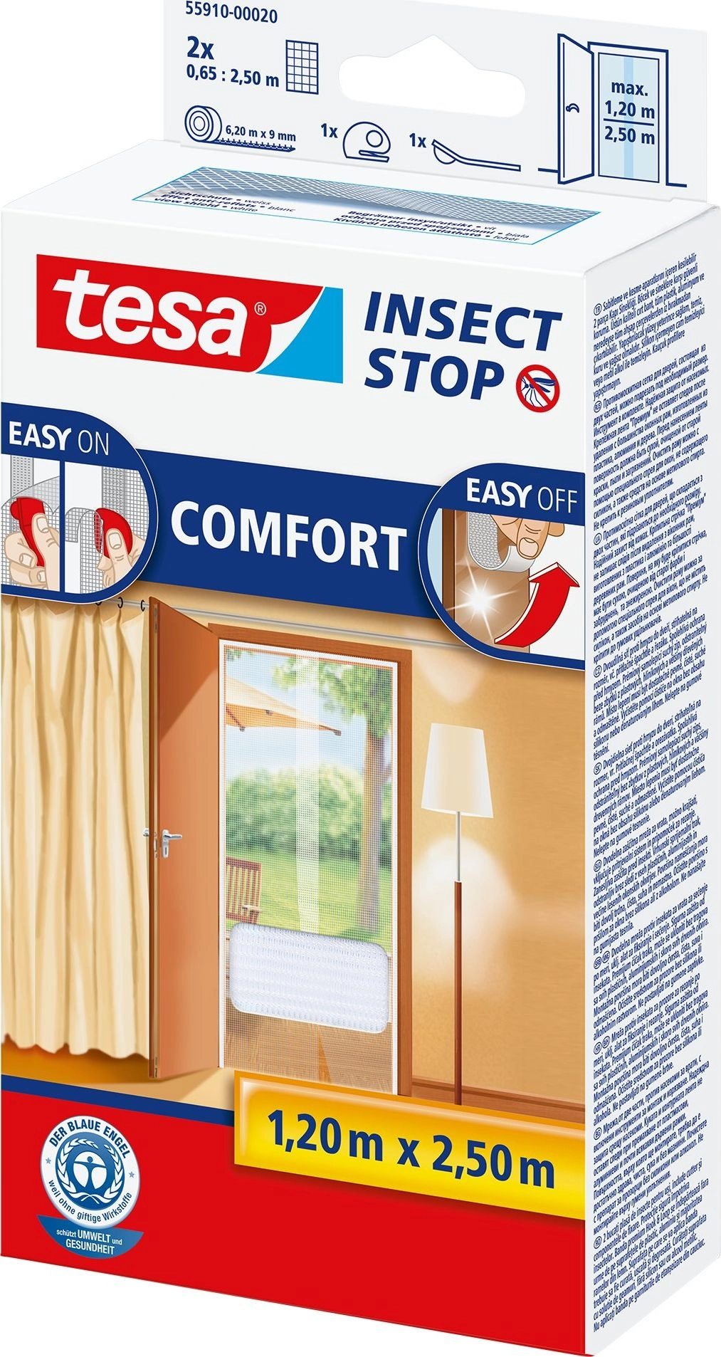 TESA MOSQUITO NET DOOR WHITE 1