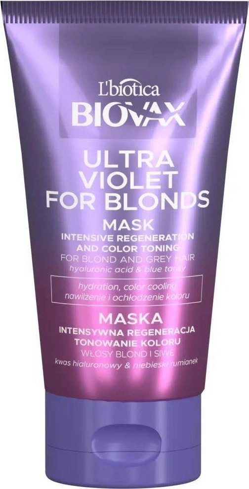 L`BIOTICA_Biovax Ultra Violet For Blonds Mask