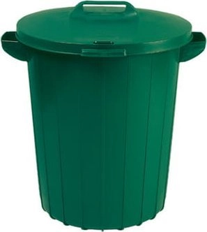 CURVER WASTE CONTAINER 90L /GREEN 173554