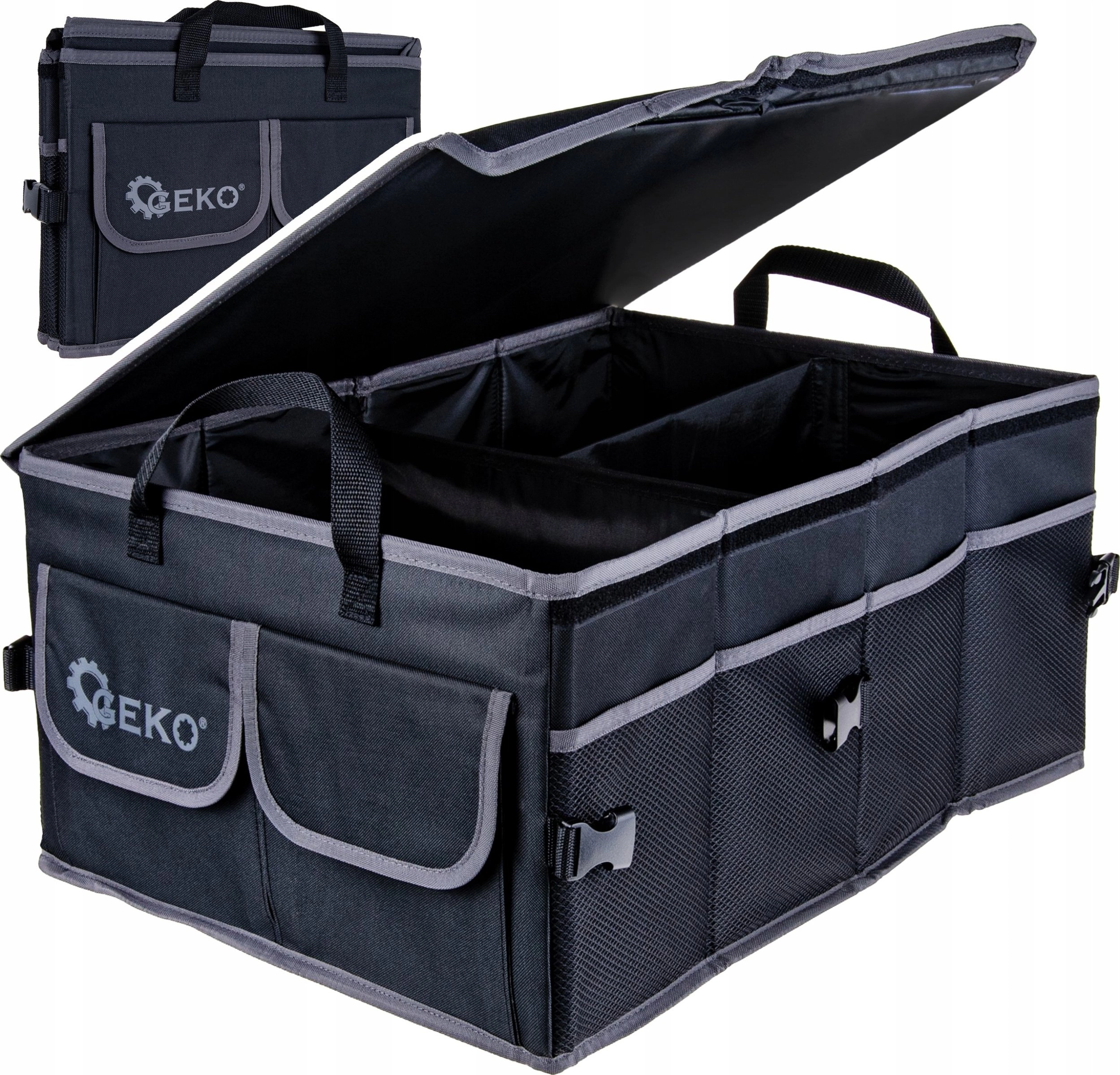 Organizer – stiffened car trunk bag