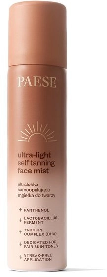 PAESE_Ultra-Light Self Tanning Face Mist ultra-light