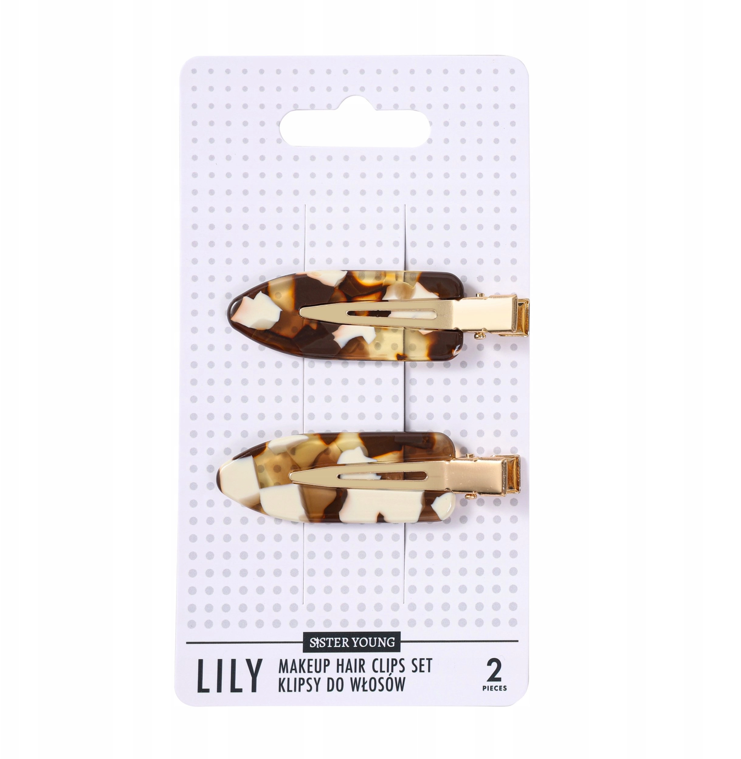SISTER YOUNG_Lily Makeup Hair Clips Set