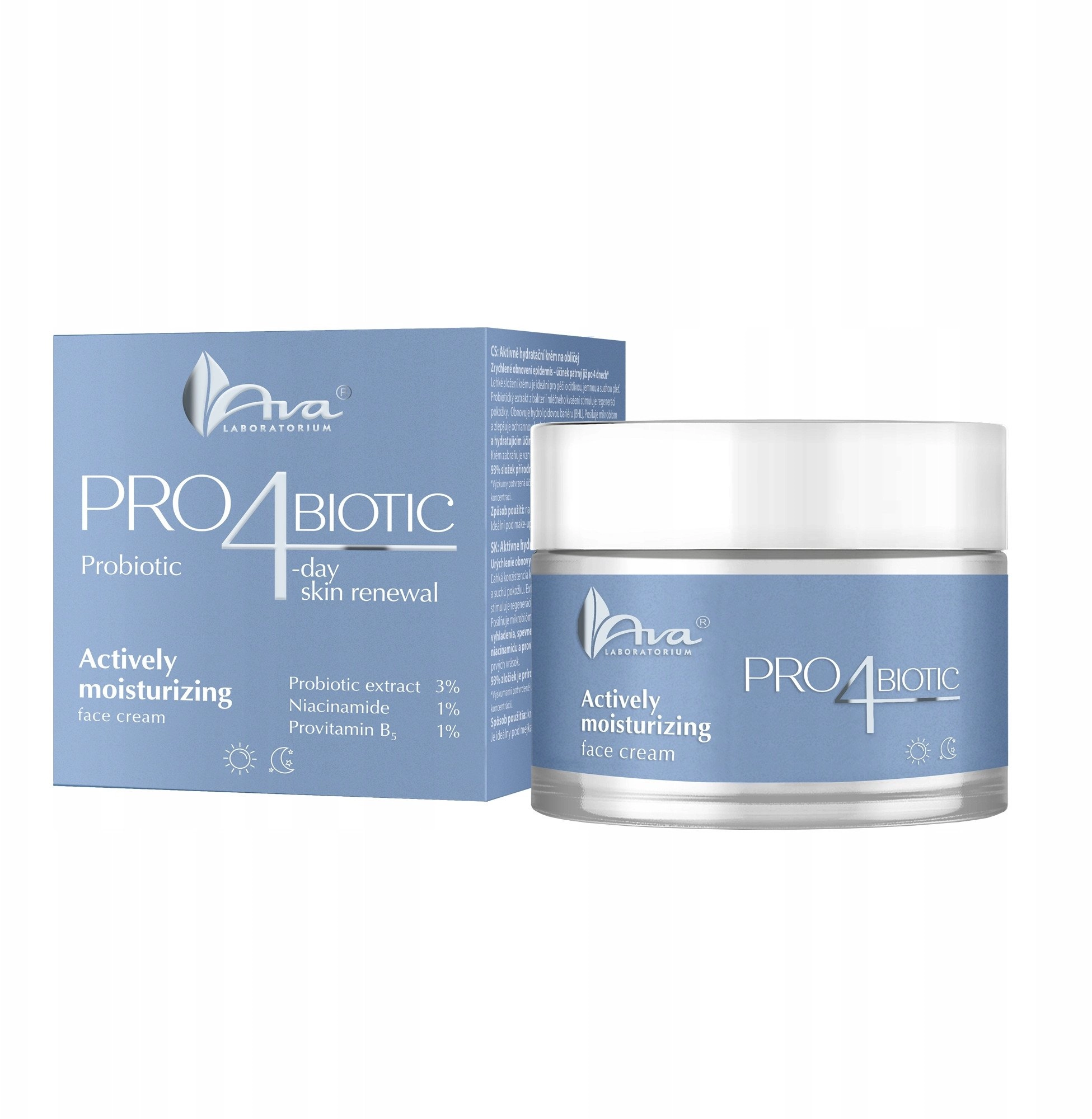 AVA LABORATORIUM_Pro4biotic actively moisturizing face cream