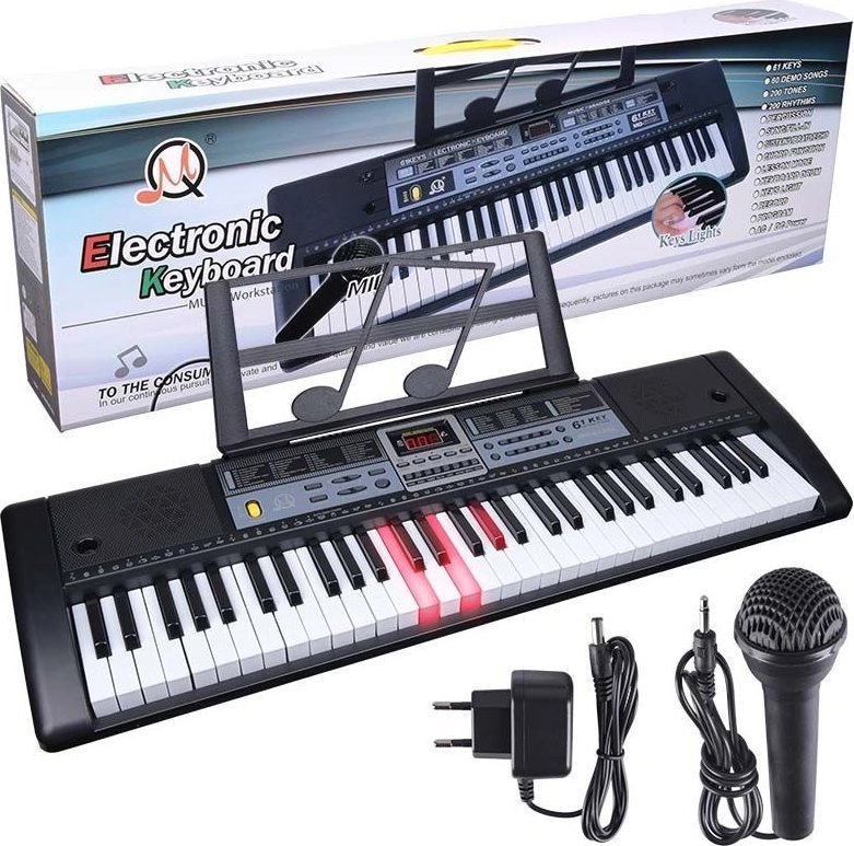 MQ 6136L KEYBOARD organ with microphone