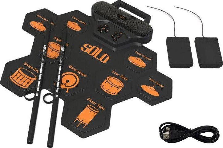NN SOLO Rollable Electronic Drum Set