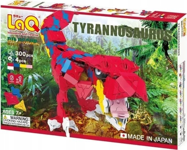 Klocki edukacyjne Tyrannosaurus 4952907005359 599875