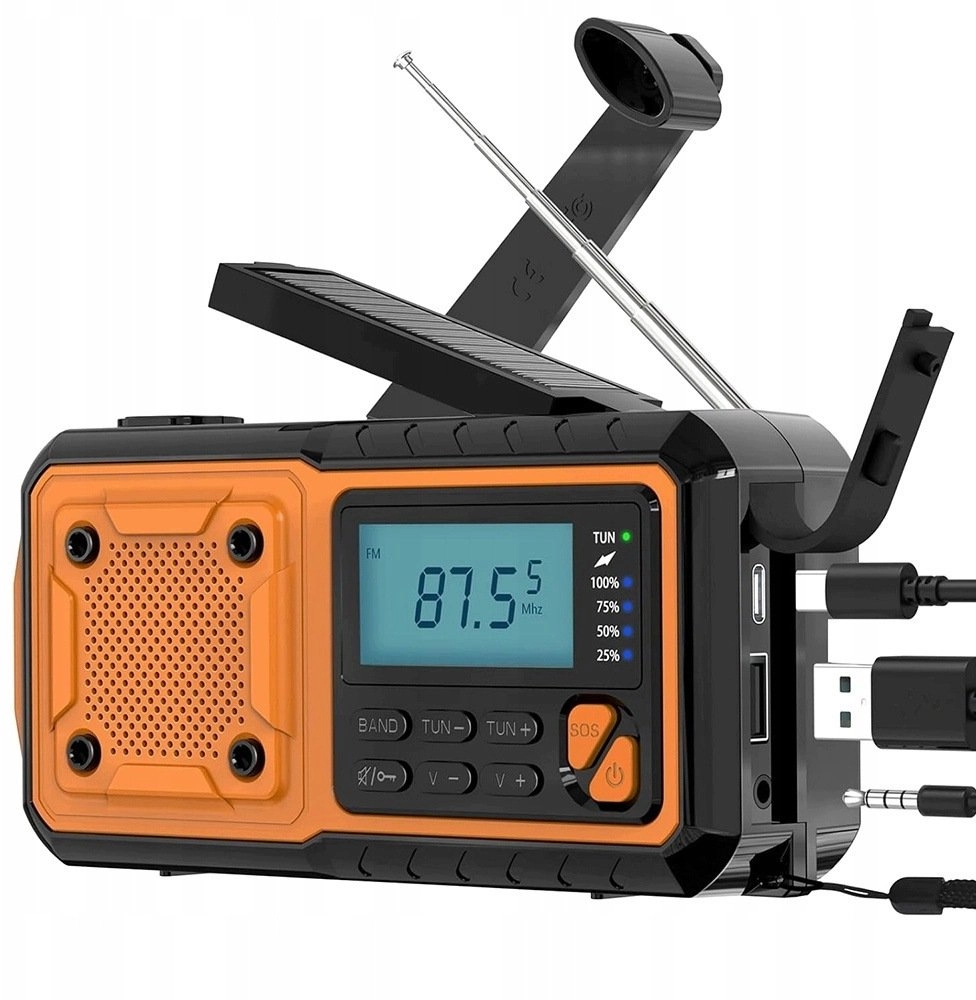 Radio Feegar AM/FM IPX3 emergency radio
