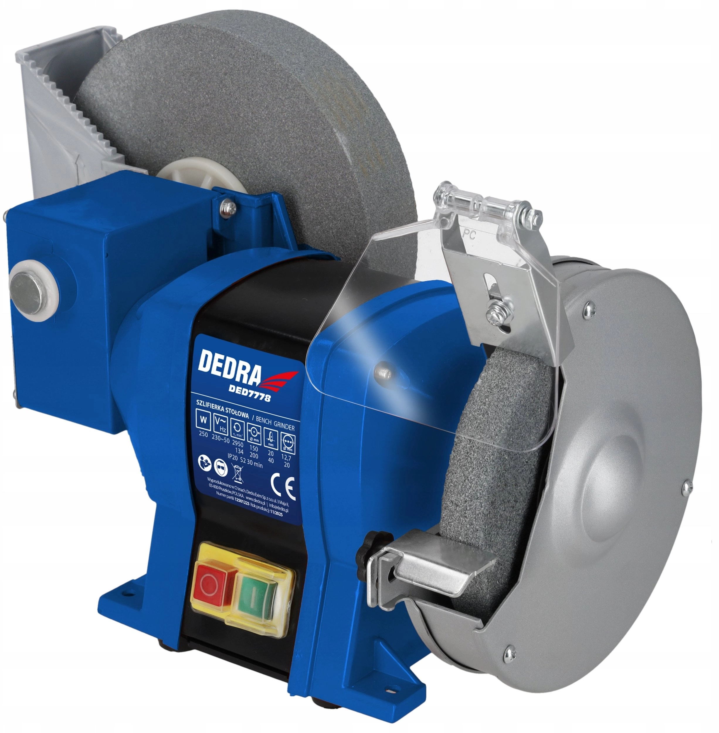 Grinder Bench grinder 250W 150x20mm/200x20mm 600248701