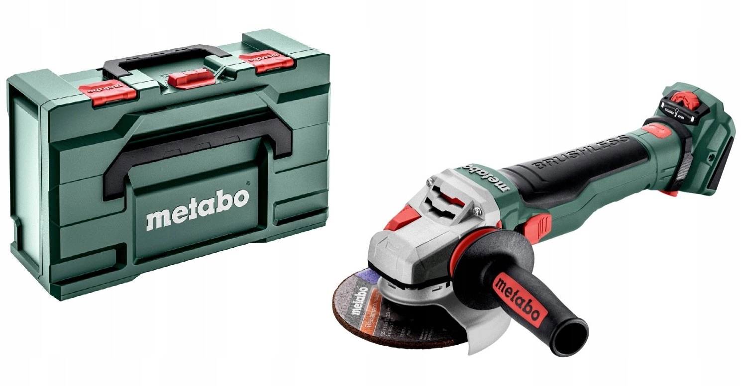 METABO ANGLE GRINDER 125 WB 18