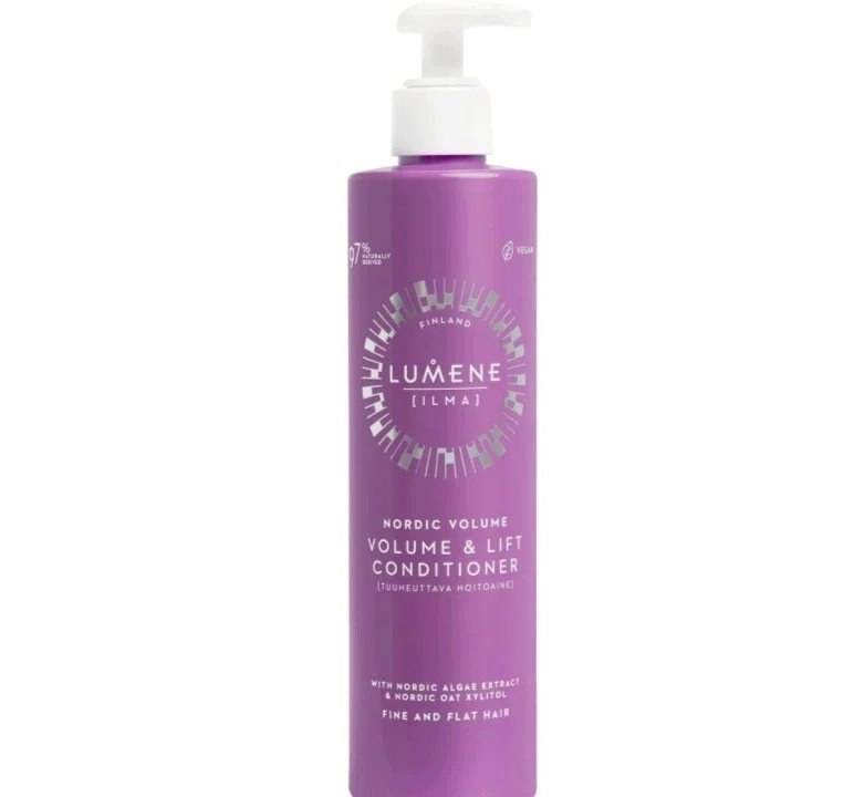 LUMENE_Nordic Volume Ilma hair conditioner giving