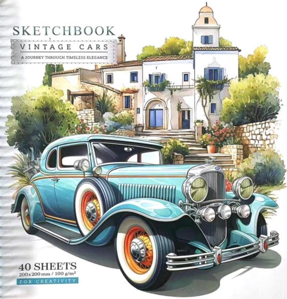 Sketchbook 200x200/40K smooth Car FRESH 646547