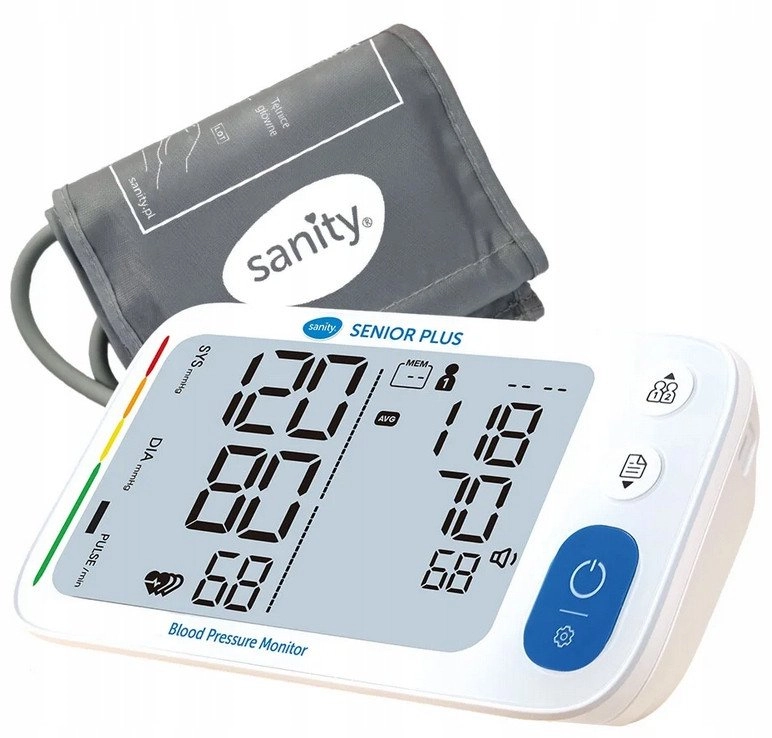 SANITY_Senior Plus blood pressure monitor with