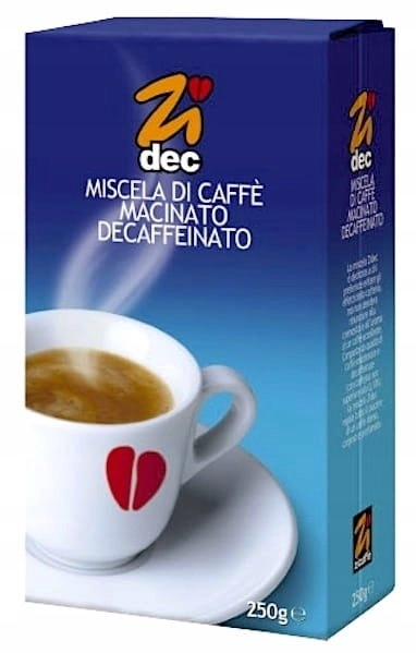 Ground coffee ZIDEC Decaffeinated ground coffee