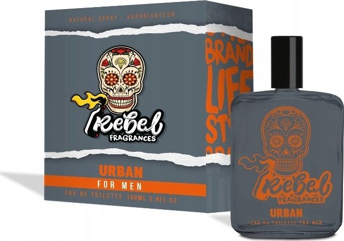 REBEL Free Urban For Men EDT