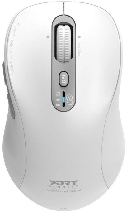 MOUSE USB OPTICAL WRL/WHITE 900707CW PORT DESIGNS