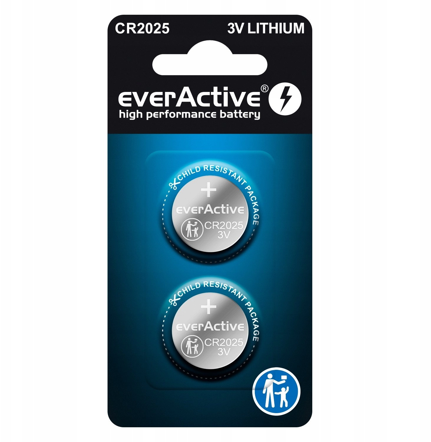 Lithium battery mini everActive CR2025 -