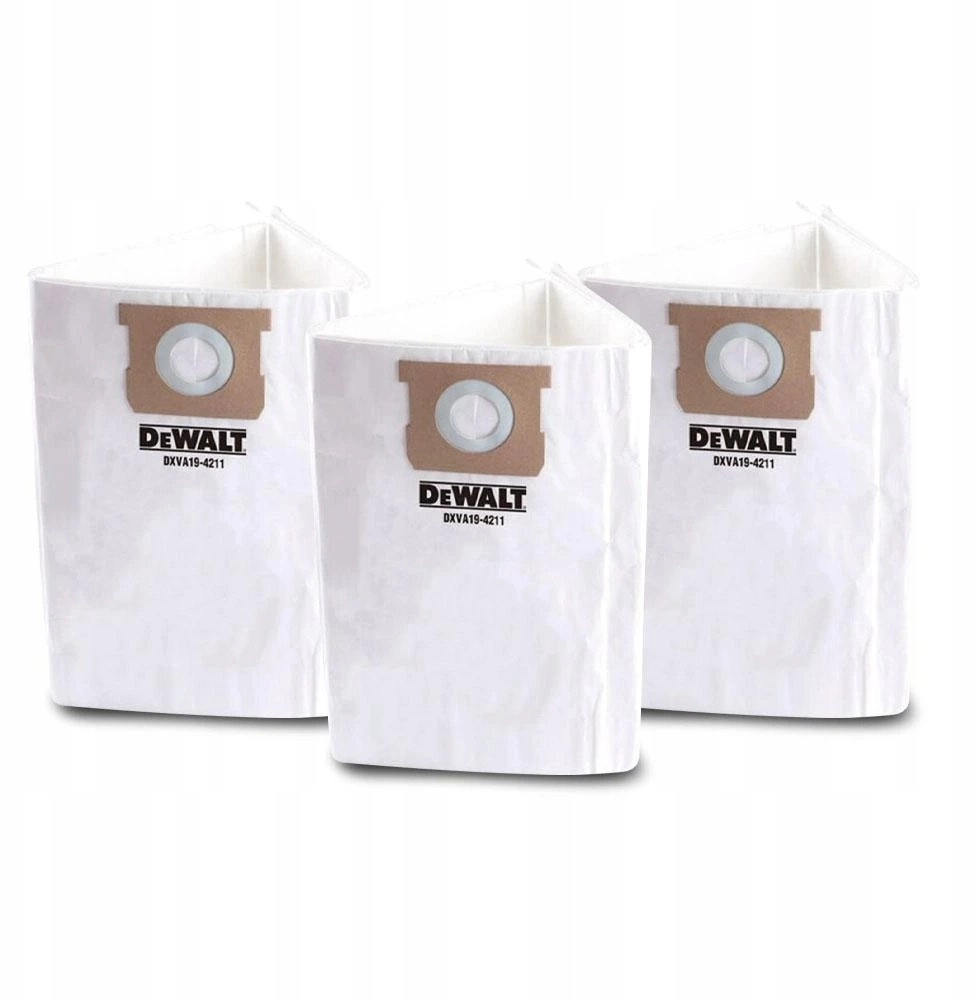 Textile filter bags for vacuum cleaners