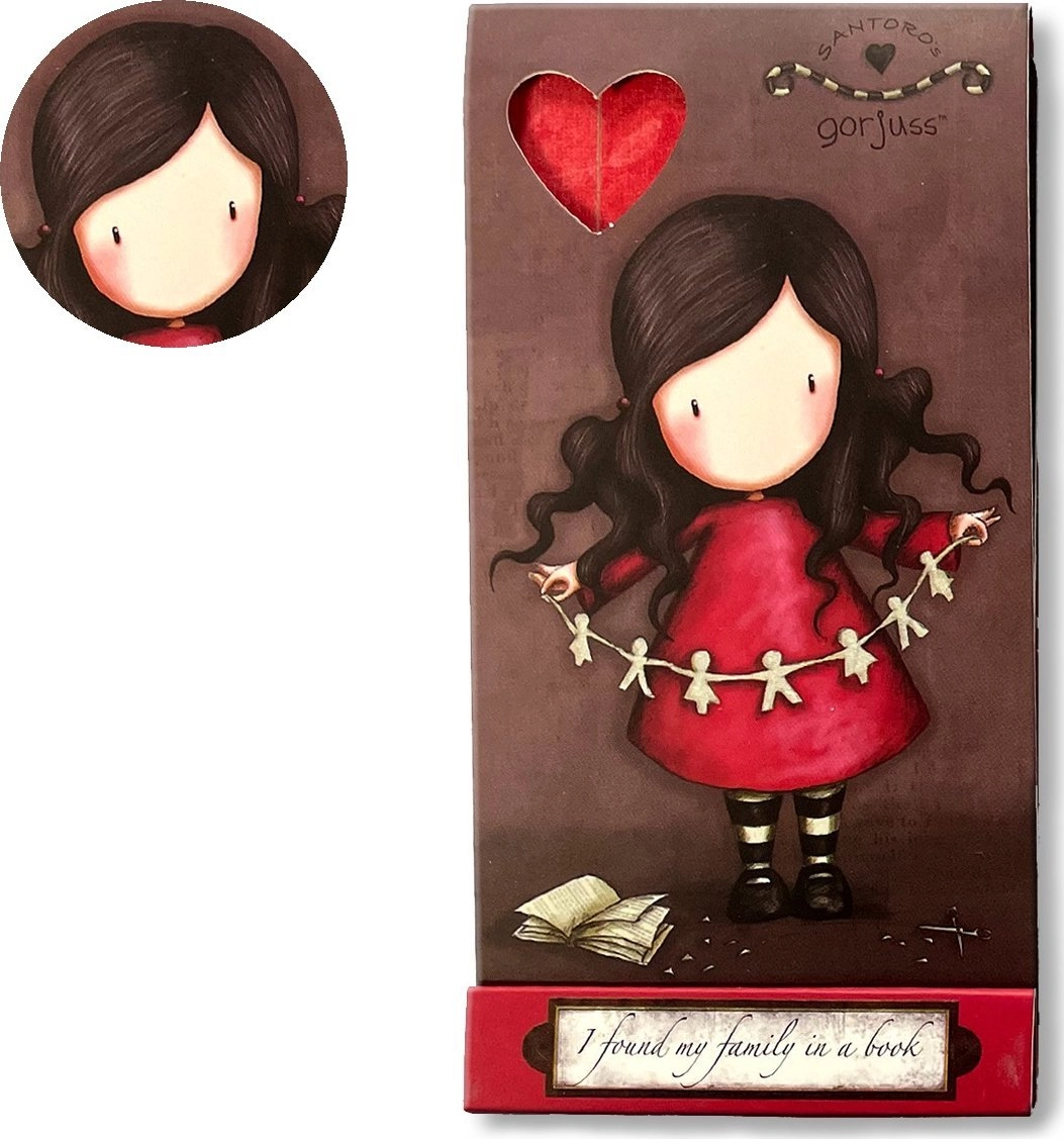 Gorjuss Family in a Book nail