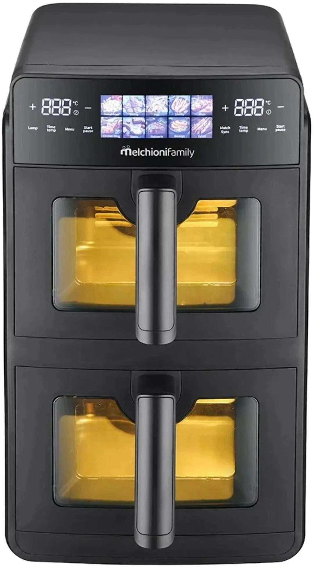 Melchioni 2x5L fat-free fryer Fat-free fryer