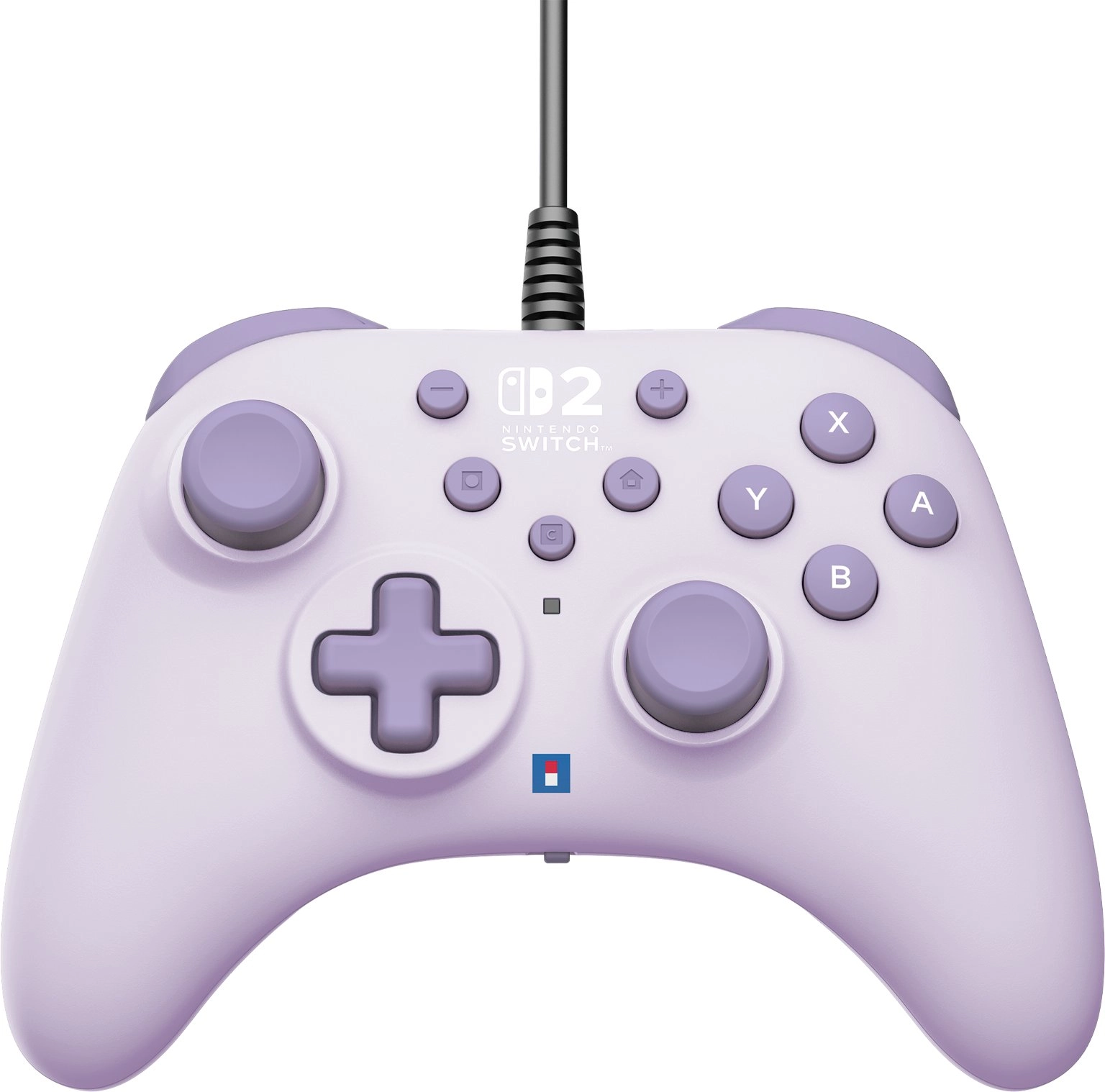 Hori NSX-104E spēļu kontrolierīce Lavanda USB Spēļu paliktnis Nintendo Switch, Nintendo Switch 2, Nintendo Switch OLED