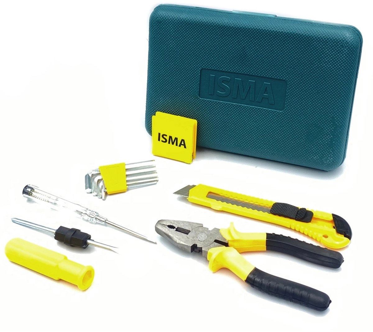 Tool set 12 pieces. Combination pliers