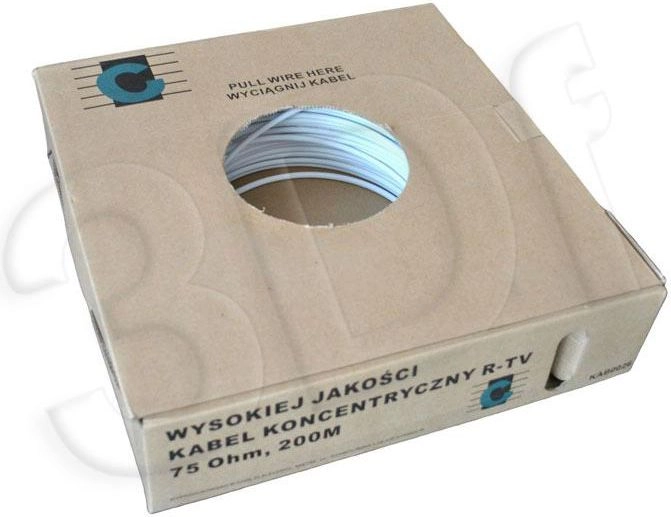 Kabel ant. RTV/200m KABELRG590 75MM KH/RG59M-200
