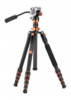 KF Concept O255C4 video tripod with