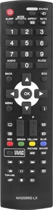 HQ LXP103 TV remote control LCD/LED