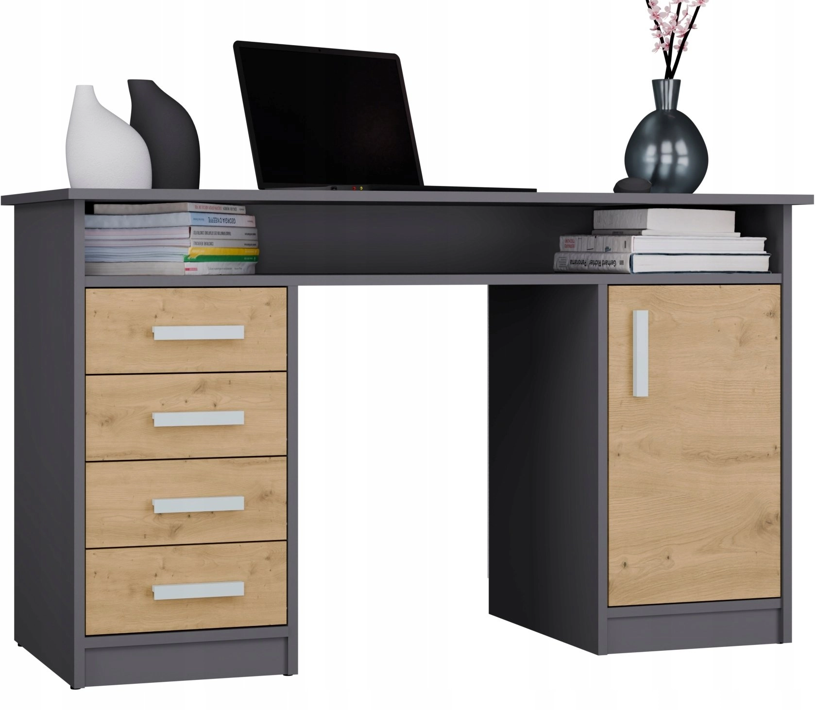 ADA ANTHRACITE OAK ARTISAN DESK 125