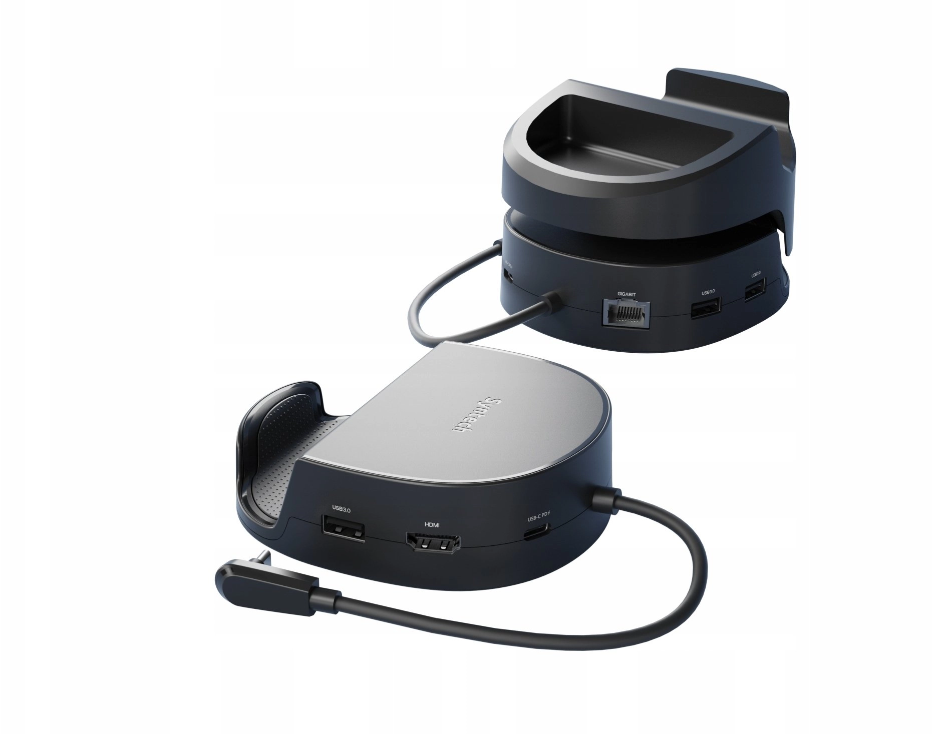 6in1 Hdmi 4k Lan 100w Docking