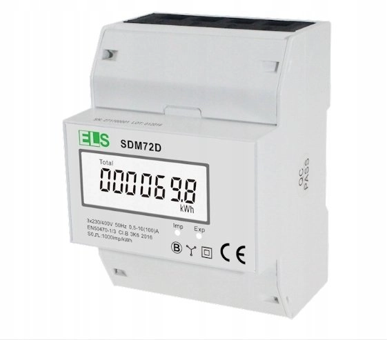 3-phase 100A 4-module LCD indicator 0001-00018-82411