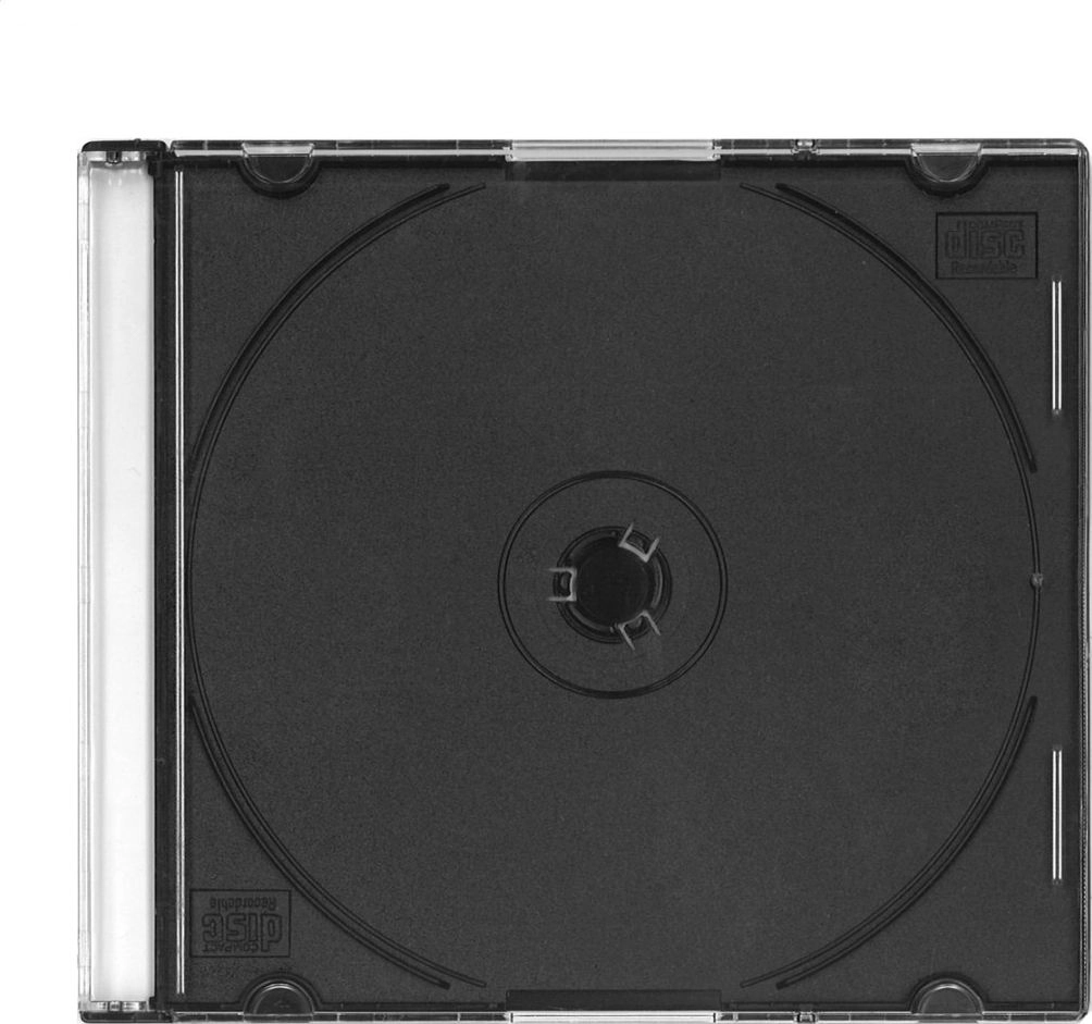 Omega CD box Slim PL  black