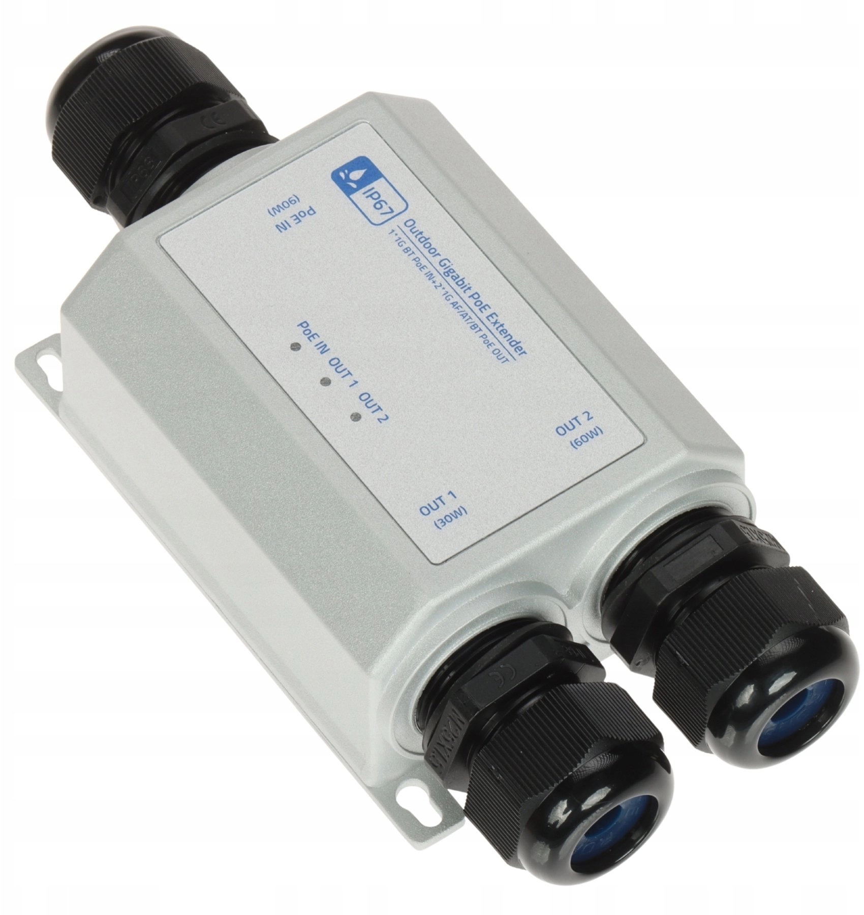 EXTENDER ETHERNET+PoE SPT-POE/2-POE-1G-IP67 ( SPT-POE/2-POE-1G-IP67 5902887096914