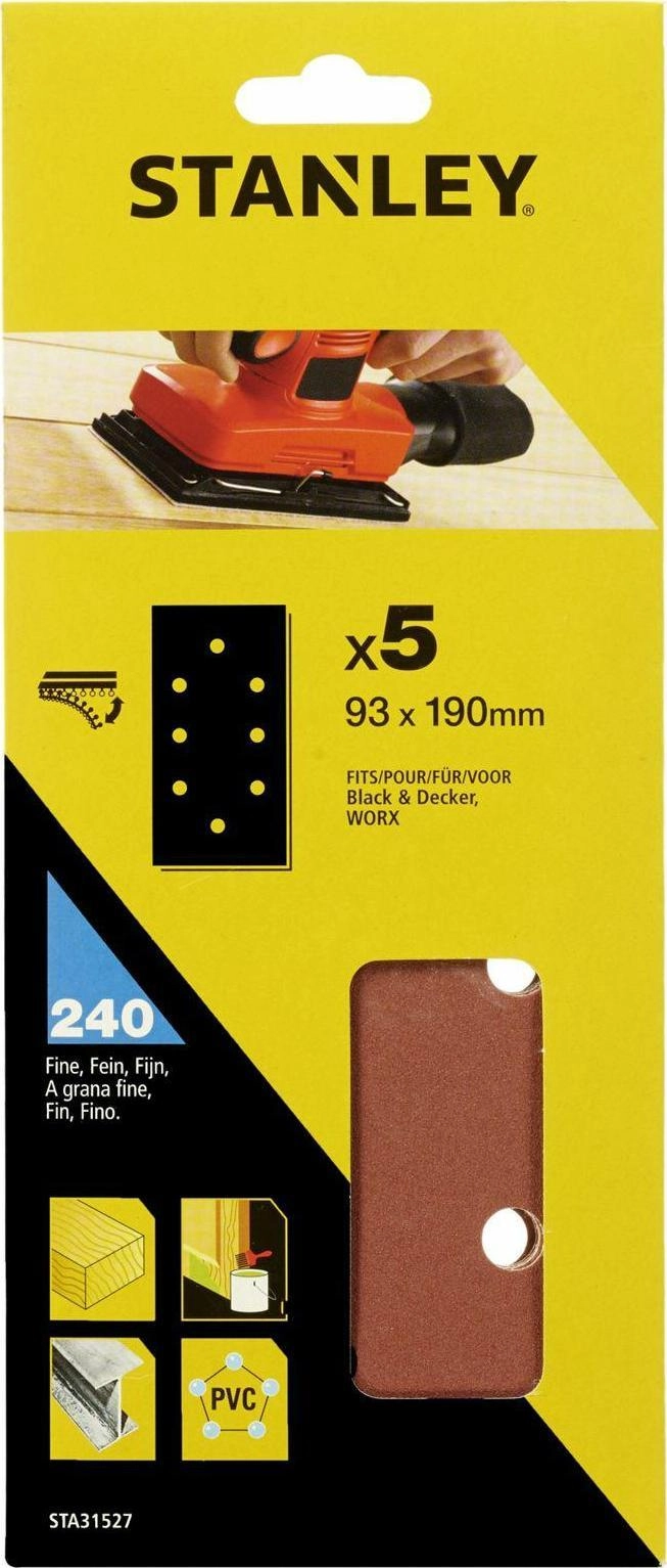 ST. SAND PAPER 93mm x 190mm