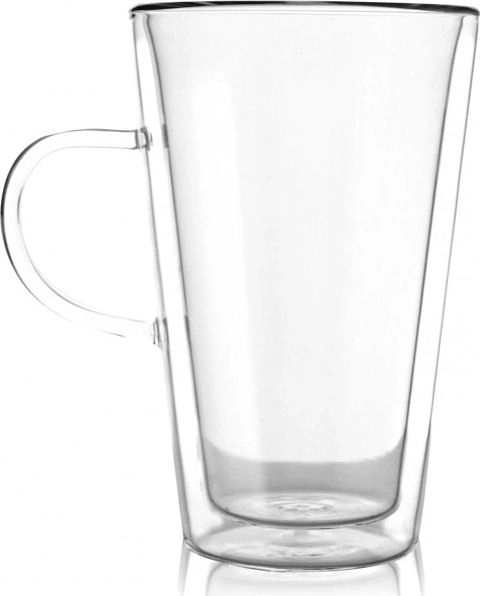 Vialli double wall latte mug 320ml