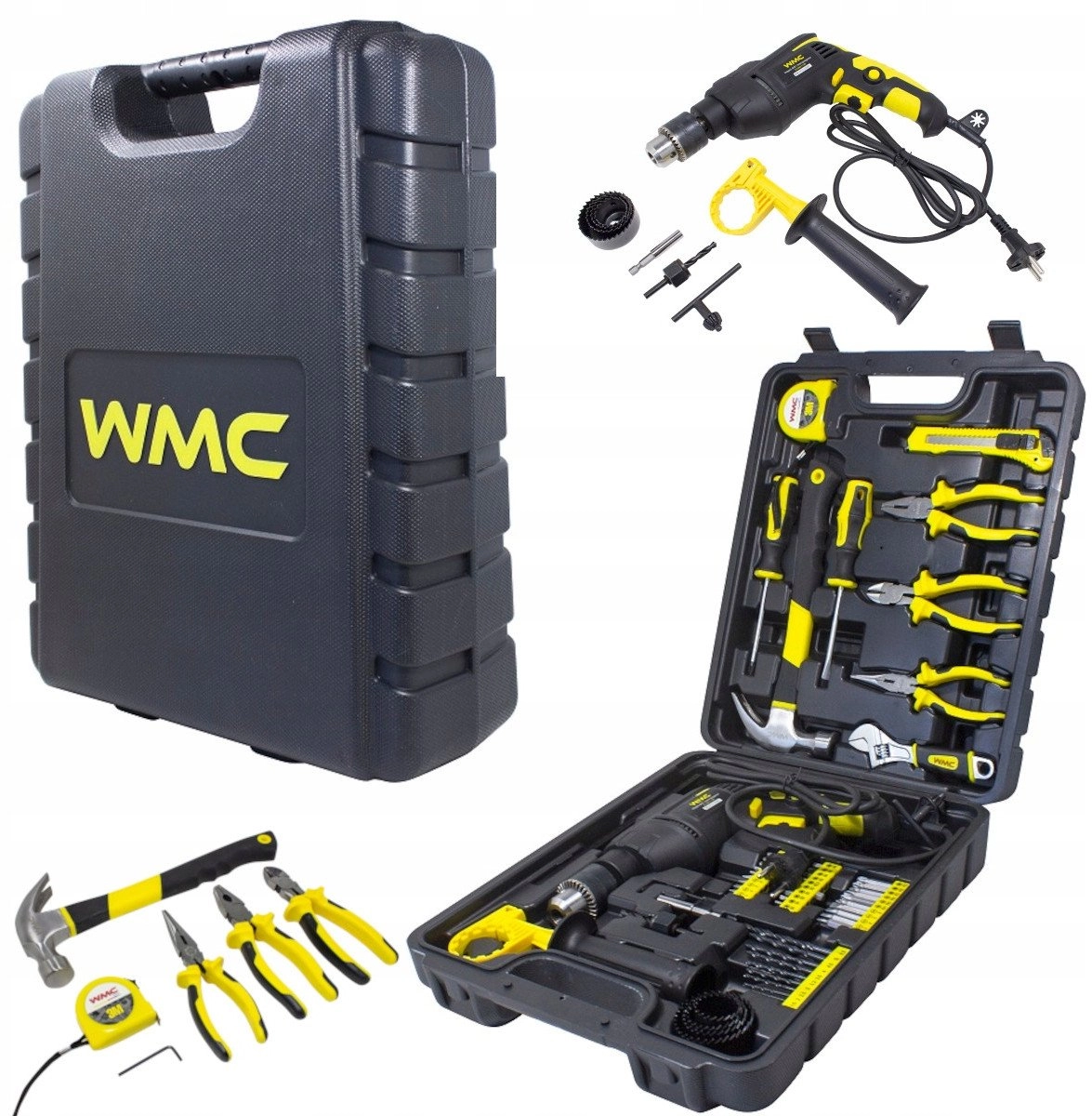 59-piece tool set (750W impact drill
