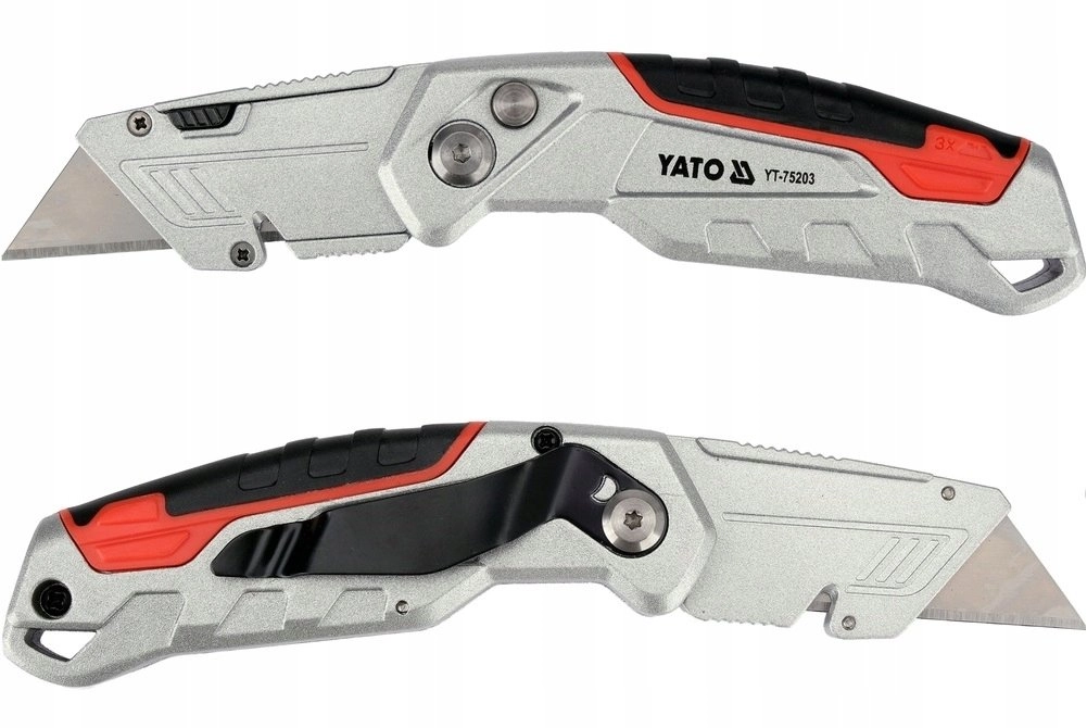 YATO KNIFE WITH REMOVABLE TRAPEZE BLADE