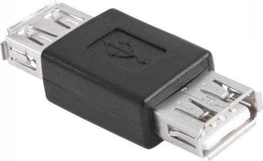 Adapter USB USB - USB Czarny