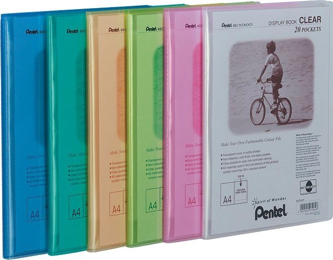 PENTEL OFFERING ALBUM A4/20K  PINK tek4110259