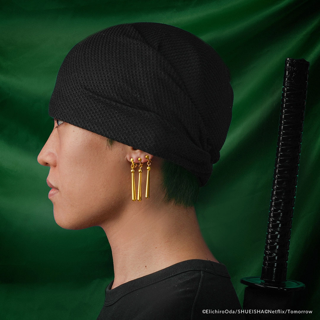 Zoro`s bandana and earrings - One