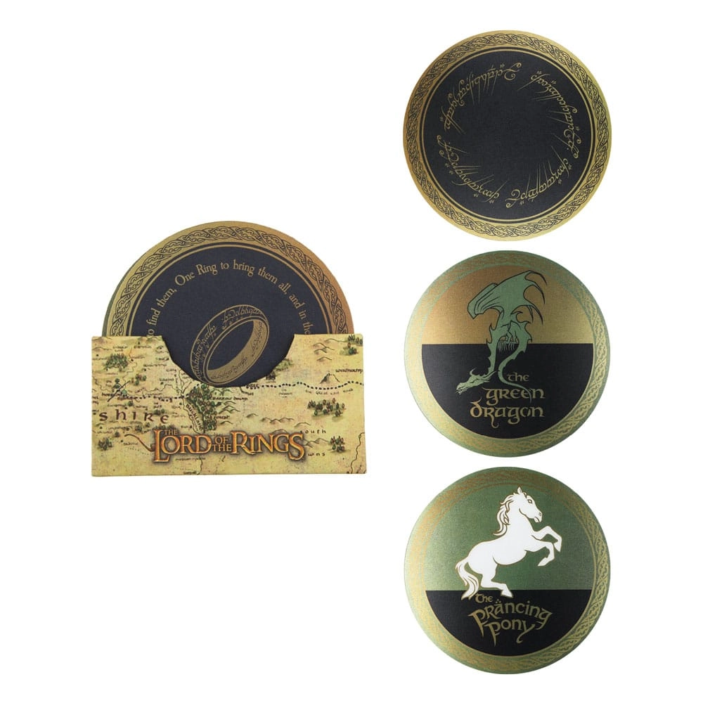 Set of 4 coasters - The