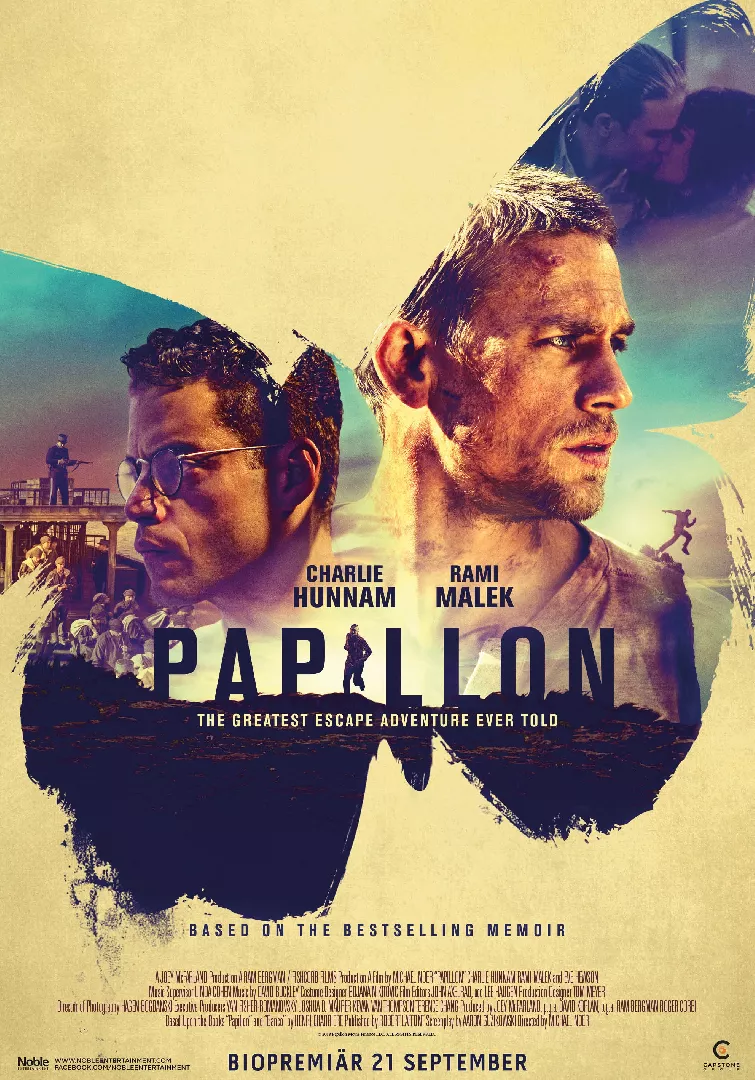 Noble Entertainment Papillon Blu-ray BR0556