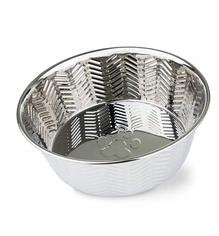 Bowl with a leaf motif and