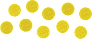 Nobo 1915316 Board magnet Yellow 38