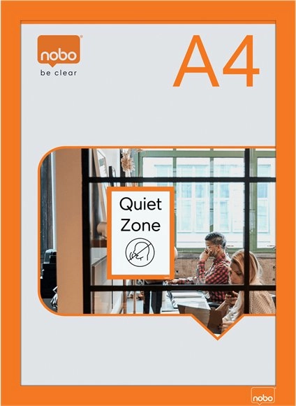 Nobo Self-adhesive Magnetic Poster Frame A4